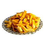 Chips ''n'' Curry Sauce 